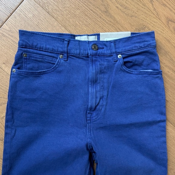 Everlane The Way High Jean - Straight Leg - Size 28 Tall - NWT - Blue - Picture 3 of 11